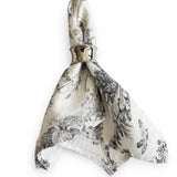 Napkin La Toile de Jouy set of 6 Grey