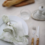 Napkin La Toile de Jouy set of 6 Green